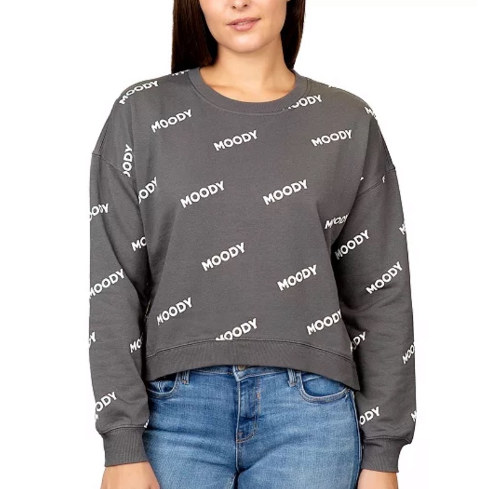 Rebellious one moody sweatshirt